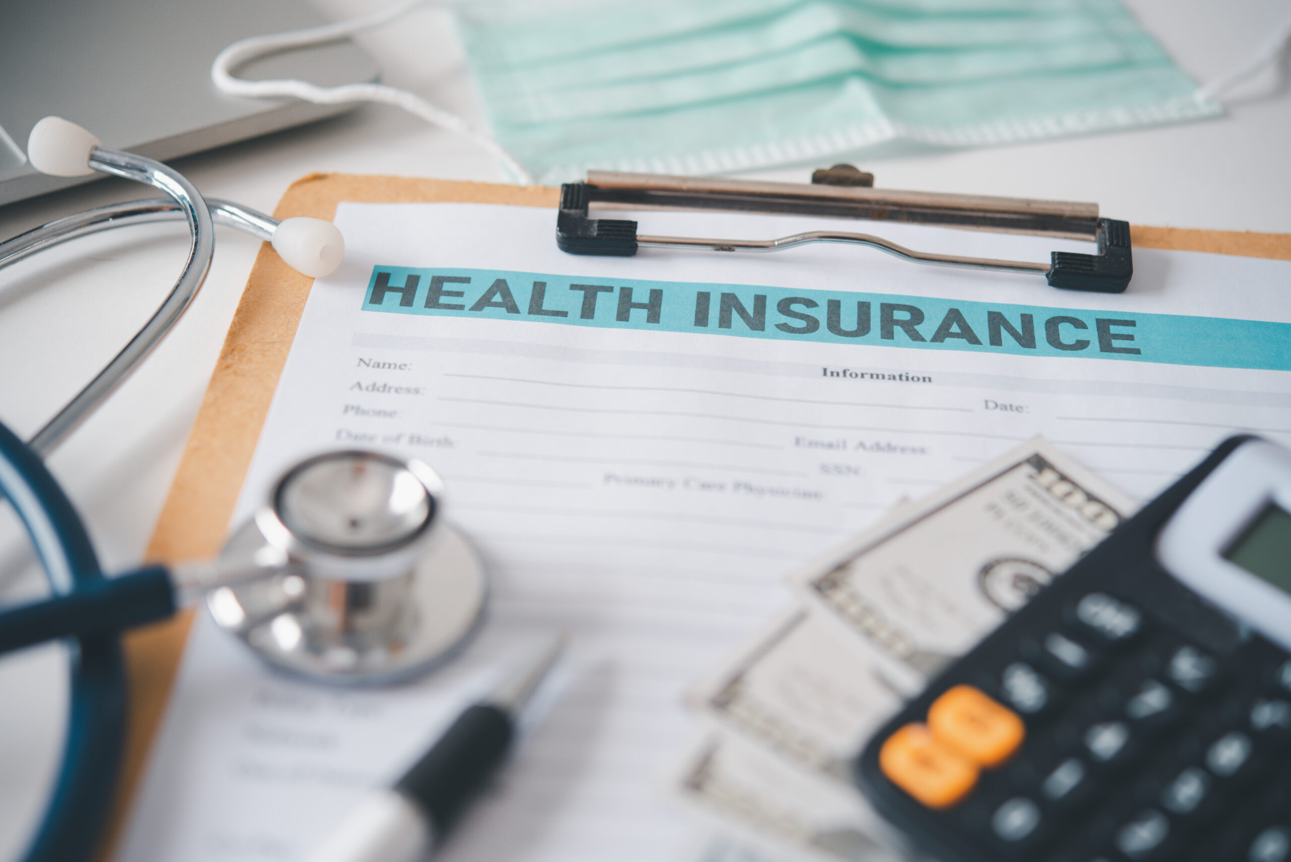 A photo of health insurance information and Individual Coverage Health Reimbursement Arrangements